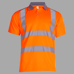 Hi Vis Short Sleeve Polo Shirt