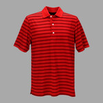 Greg Norman Play Dry? Aerated Weatherknit Stripe Polo