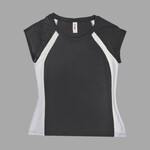 AJ216 Women's Raglan Colorblock