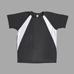 AJ824 Men's Raglan Colorblock Tee