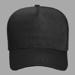 OTTO CAP 5 Panel Mid Profile Mesh Back Trucker Hat