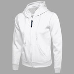Ladies Classic Full Zip Hooded Sweatshirt