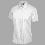 Ladies Poplin Half Sleeve Shirt
