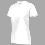 Ladies Attain Wicking Two-Button Softball Jersey