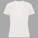 Girls Attain Wicking Raglan Sleeve Tee