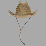 OTTO CAP Straw Cowboy Hat w/Adjustable Cord
