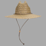 OTTO CAP® Straw Lifeguard Hat w/ Adjustable Cord