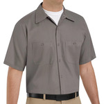RED KAP® SHORT SLEEVE WRINKLE RESISTANT COTTON SHIRT