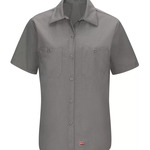 RED KAP® WOMEN’S SHORT SLEEVE WORK SHIRT WITH MIMIX™