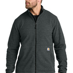 Textured Full Zip Fleece Jacket
