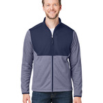 Men's Venture Heathered Stripe Hybrid Jacket