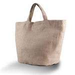 100% natural yarn dyed jute bag