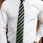 Waffle stripe tie