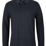 C OF C  L/S PIQUE POLO