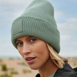Beechfield Deep Cuff Tonal Patch Beanie