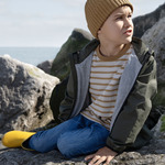Organic cotton kids beanie
