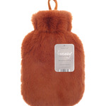 Super luxury faux fur hot water bottle and cover