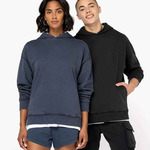 Native Spirit Unisex Washed Effect Oversized Hooded Sweatshirt