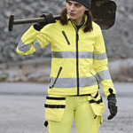 Women's Softshell Jacket Hi-Vis