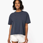 Native Spirit Ladies Oversize Washed Effect T-Shirt