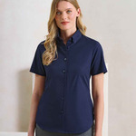 Premier Ladies Supreme Short Sleeve Oxford Shirt