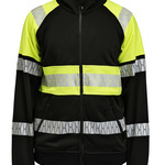 Sweatshirt Full-Zip Hi-Vis