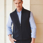 Henbury Sleeveless Zip Through Jumper