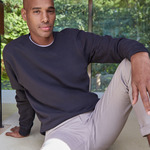 Regular Fit Pique Sweatshirt