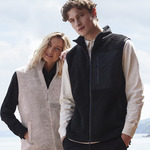 Front Row Recycled Sherpa Gilet