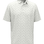 All-over large chev printed polo