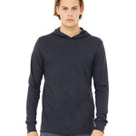 Unisex Jersey Hooded Long Sleeve Tee