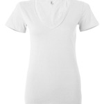 Women’s Jersey Deep V-Neck Tee
