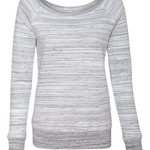 Women’s Sponge Fleece Wide Neck Sweatshirt