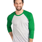 Unisex Triblend Three-Quarter Raglan T-Shirt