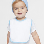 Infant Contrast Trim Premium Jersey Bib