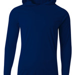 Cooling Performance Long Sleeve Hooded Tee