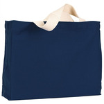 USA Made Cotton Canvas Medium Gusset Tote Bag