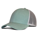 Heathered Cotton Polyester Trucker Cap