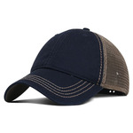 Garment Washed Cotton Mesh Back Cap