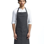 Jeans Stitch Denim Bib Apron