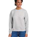 Women's Garment-Dyed Crewneck Sweatshirt