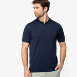 Spasso Knitted Polo Shirt