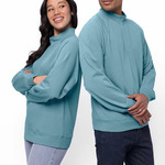 KOI® ELEMENT CVC FRENCH TERRY 1/4 ZIP