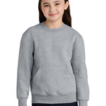 Youth Core Fleece Crewneck Pocket Sweatshirt