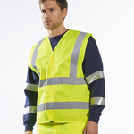 Hi-vis two-band-and-brace vest (C470)