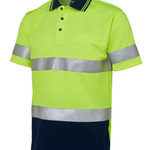 JB's HV S/S NON CUFF (D+N) TRAD POLO