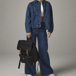 Vintage laptop backpack