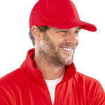 Memphis 6-panel brushed cotton low profile cap