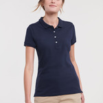 Women's stretch polo