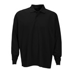 Vansport? Omega Long Sleeve Solid Mesh Tech Polo